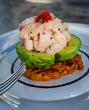 Avocado Stuffed With Ceviche